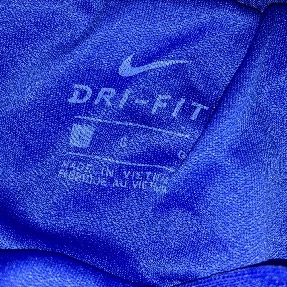 Nike Blue and White shorts size L